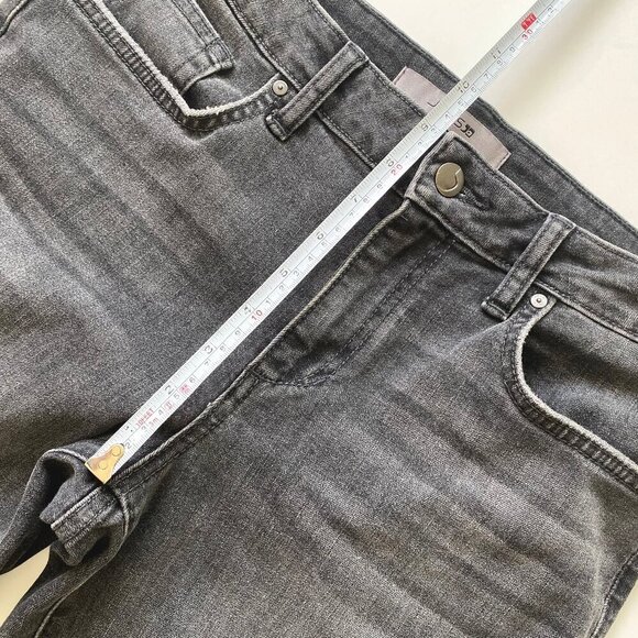 Joe's Jeans Womens Straight Ankle Jeans Size 28x27 Gray Mid Rise Stretch Comfort - Picture 8 of 10